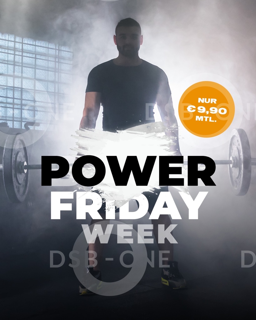 DSB/MYGYM Kampagne "Power Friday Week"