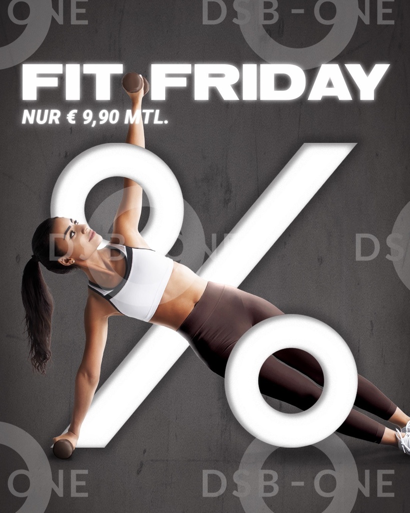 DSB/MYGYM Kampagne "Fit Friday Deal"