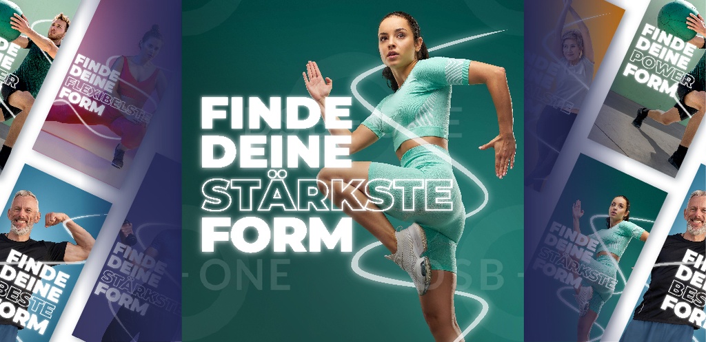 Kampagne "FINDE DEINE FORM" (bitte auswählen, bitte auswählen, bitte auswählen, bitte auswählen)