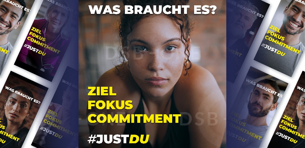 Kampagne "COMMITMENT" (MYGYM-Club, bitte auswählen, bitte auswählen, bitte auswählen, bitte auswählen)