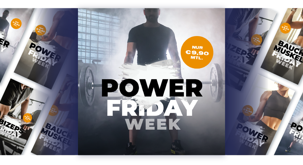 Black Friday Kampagne "POWER WEEK" (bitte auswählen, Ja, bitte auswählen, bitte auswählen)