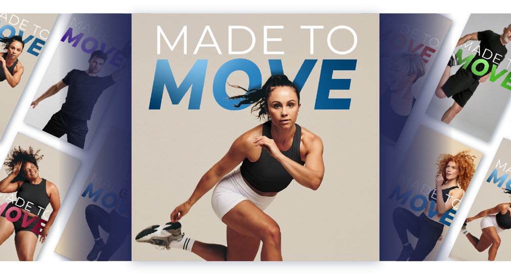 Kampagne "Made to Move" (bitte auswählen, Bitte auswählen, bitte auswählen, bitte auswählen, bitte wählen, bitte wählen)