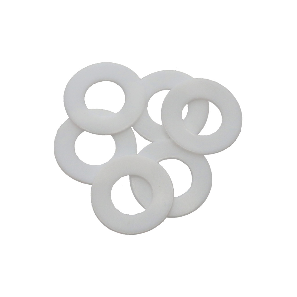 Shaker: PTFE-Scheibe, Weiße Dichtungen (VE 6 Stück)